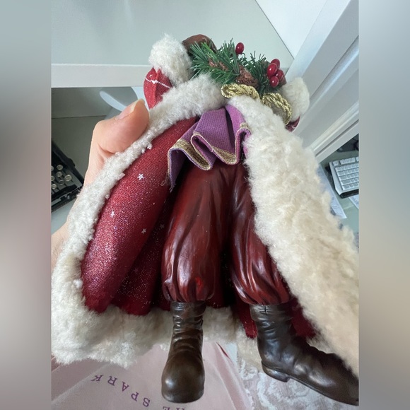 Vintage Thomas Kinkade Old world CHRISTMAS Journey’s End 8" Santa Claus Figurine - Picture 14 of 16